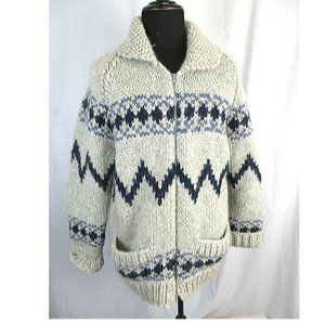 Thick Handknit Sweater Unisex, Men M-L, Wo…